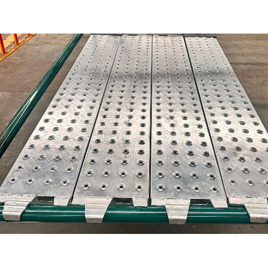 Kwikstage Scaffolding Steel Board, Carbon Steel, 2 M, HDG